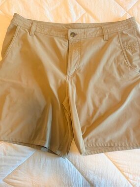 lululemon athletica Men's Tan Performance Shorts